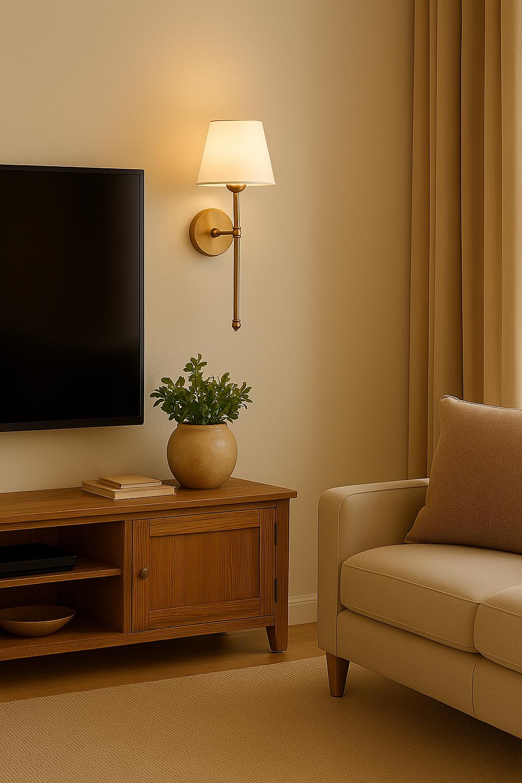 Fabric Rechargeable Wall Lamp
