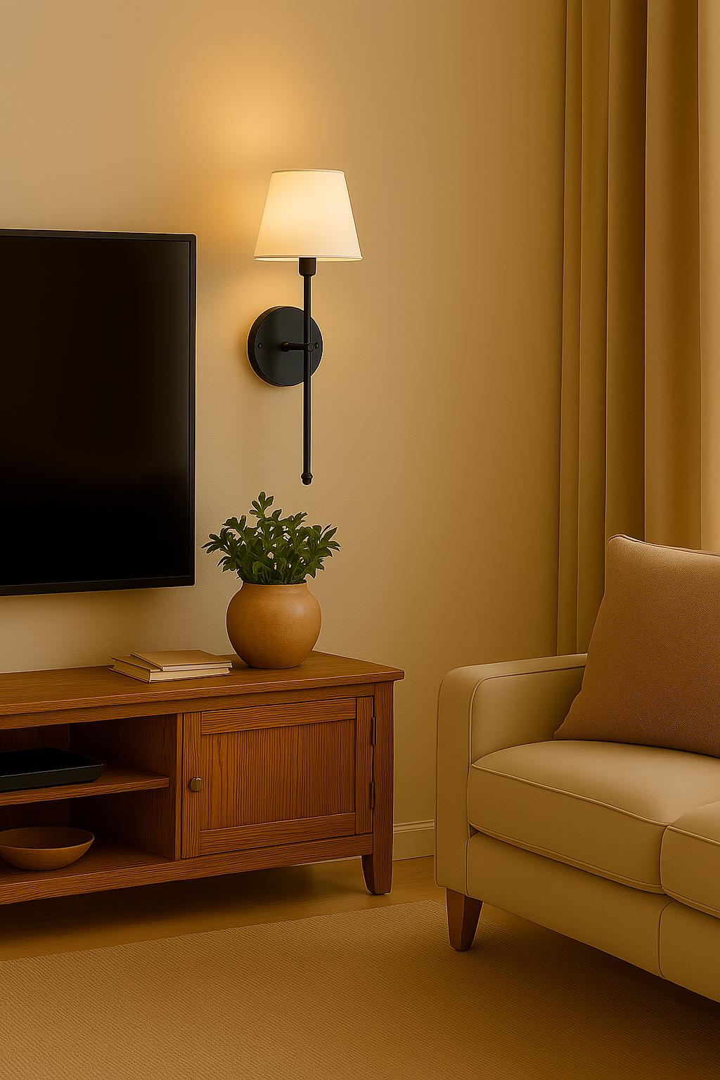 Fabric Rechargeable Wall Lamp