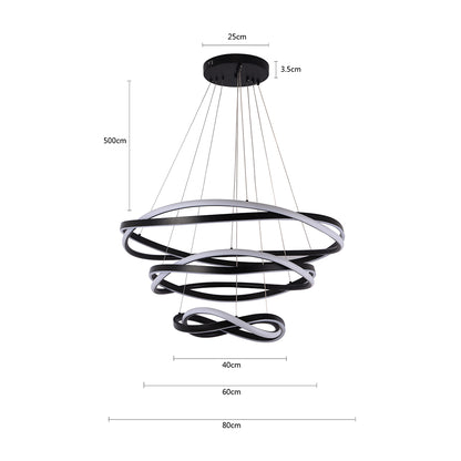 Flex Modern Led Chandelier